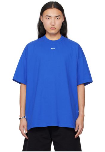 Off-White Blue Stamp T-Shirt