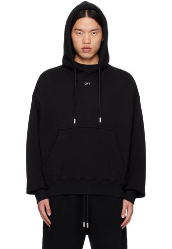 Off-White Black Off Stamp Skate Hoodie