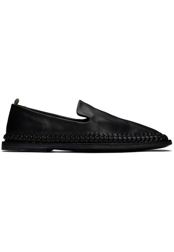 Officine Creative Black Miles 002 Loafers