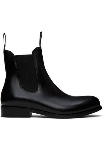 Officine Générale Black Belmondo Chelsea Boots