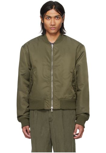 Officine Générale Khaki Winnie Bomber jacket