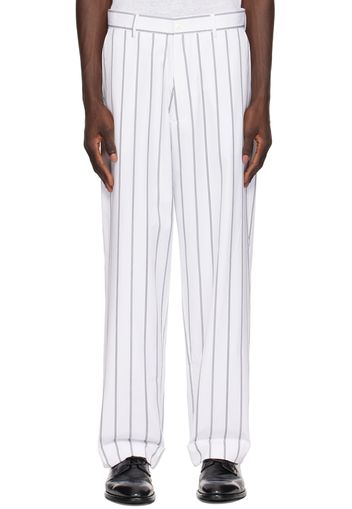 Officine Générale White Grant Trousers