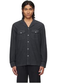 Officine Générale Navy Eric Shirt