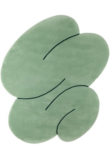 Okej SSENSE Exclusive Green Squiggle Rug