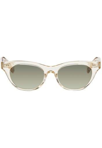 Oliver Peoples Beige Avelin Sunglasses