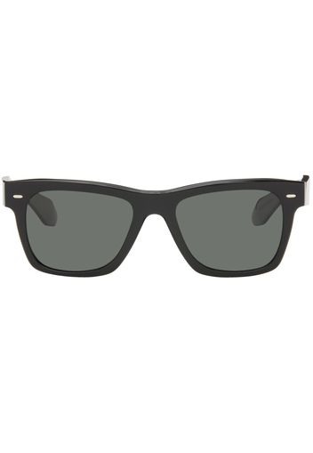 Oliver Peoples Black No. 4 Sun Sunglasses