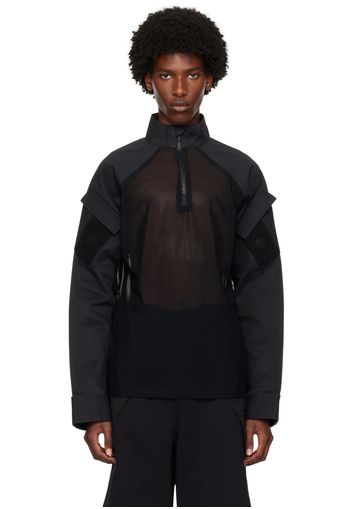 Olly Shinder Black Hybrid Shirt