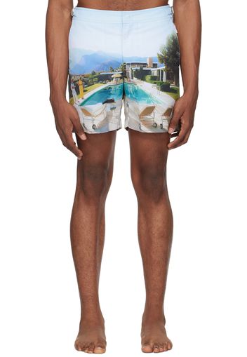 Orlebar Brown Blue Bulldog Swim Shorts