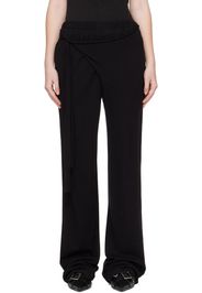 Ottolinger Black Knit Sweat Lounge Pants