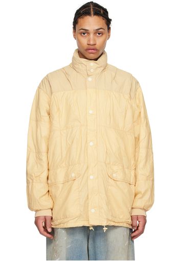 Our Legacy Yellow Exhaust Puffa Jacket