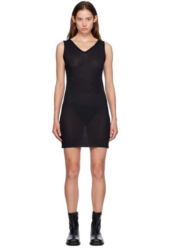 OUR LEGACY Black Sleek Minidress