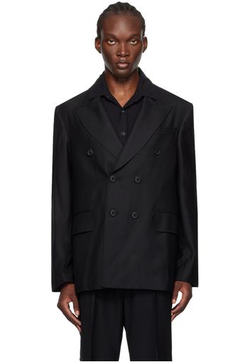 OUR LEGACY Black Unconstructed DB Blazer