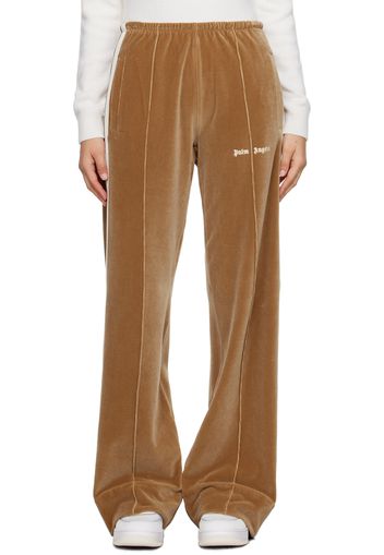 Palm Angels Beige Loose Lounge Pants