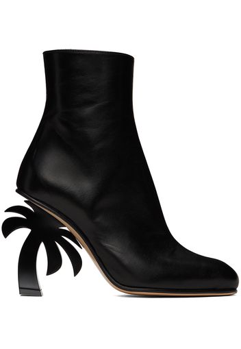 Palm Angels Black Palm Heel Boots