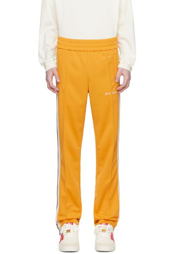 Palm Angels Yellow Striped Track Pants