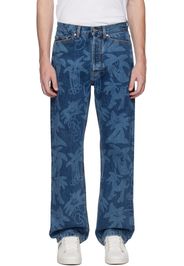 Palm Angels Blue Palmity Jeans