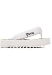 Palm Angels White Suicoke Edition GTA Sandals