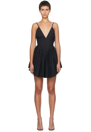 Paris Georgia Black Paloma Minidress