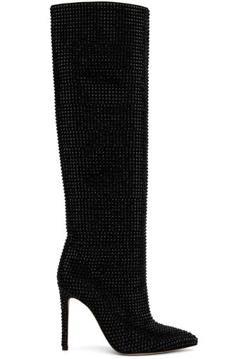 Paris Texas Black Holly Tall Boots