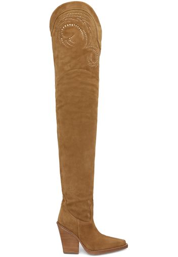 Paris Texas Tan Holly Dakota Over-The-Knee Boots