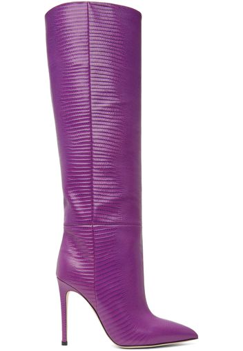 Paris Texas Purple Stiletto Boots