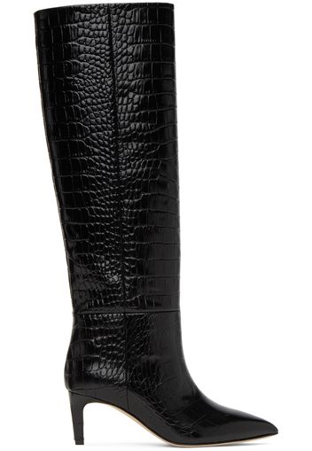 Paris Texas Black Stiletto Boots