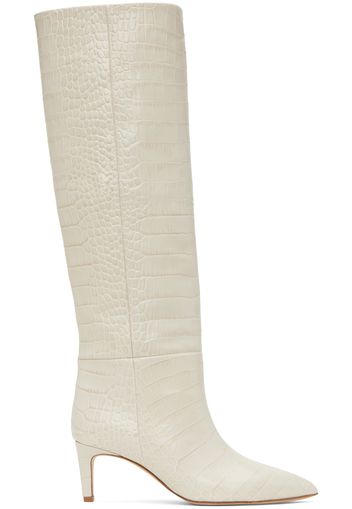 Paris Texas White Stiletto Boots