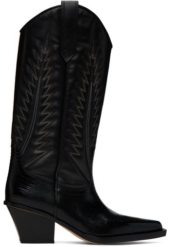 Paris Texas Black Rosario Boots