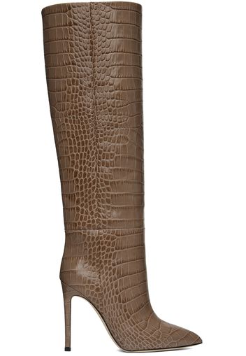 Paris Texas Taupe Stiletto Boots