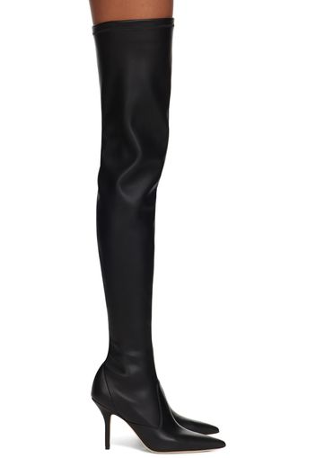 Paris Texas Black Mama Boots