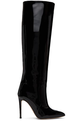 Paris Texas Black Stiletto Tall Boots