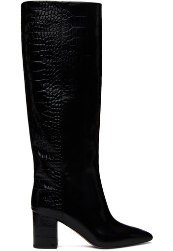 Paris Texas Black Anja 70 Tall Boots