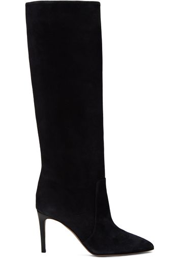 Paris Texas Black Stiletto 85 Tall Boots