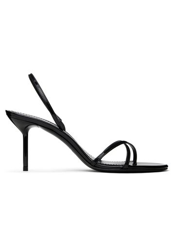 Paris Texas Black Liz Slingback 70 Heeled Sandals