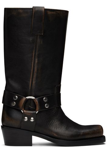 Paris Texas Black Roxy Boots