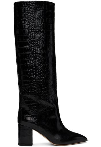Paris Texas Black Anja 70 Tall Boots