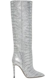 Paris Texas Silver Stiletto Boots