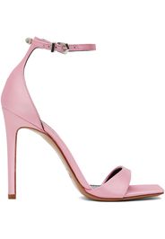 Paris Texas Pink Satin Stiletto Heeled Sandals