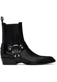 Paris Texas Black Helena Ankle Boots