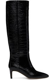 Paris Texas Black Stiletto 60 Tall Boots