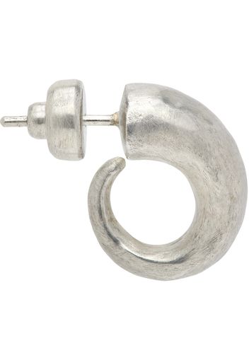 Parts of Four Silver Little Horn Single Earring