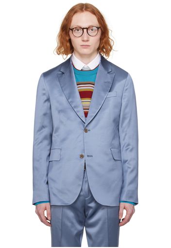 Paul Smith Blue Single-Breasted Blazer