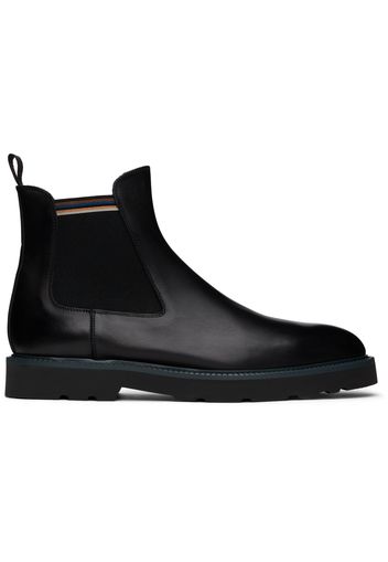 Paul Smith Black Argo Chelsea Boots