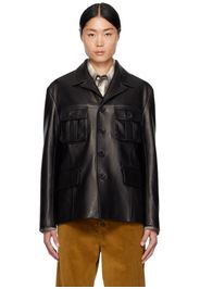 Paul Smith Black Commission Edition Leather Jacket