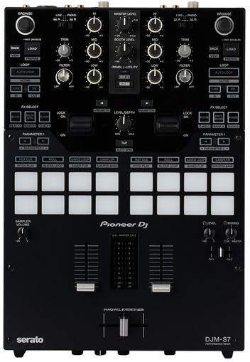 Pioneer DJ Black DJM-S7 DJ Mixer