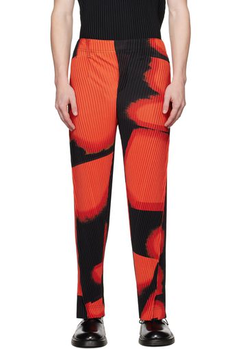 Homme Plissé Issey Miyake Red Lantern Trousers