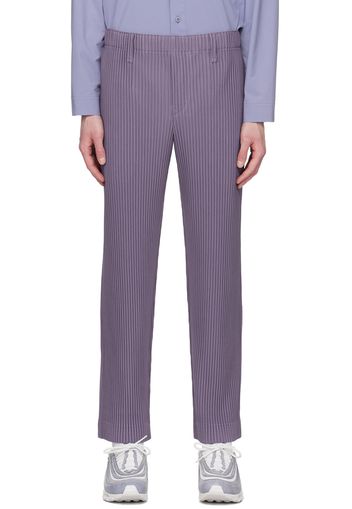 Homme Plissé Issey Miyake Purple Tailored Pleats 1 Trousers