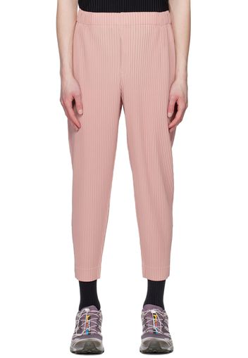 Homme Plissé Issey Miyake Pink Monthly Color April Trousers