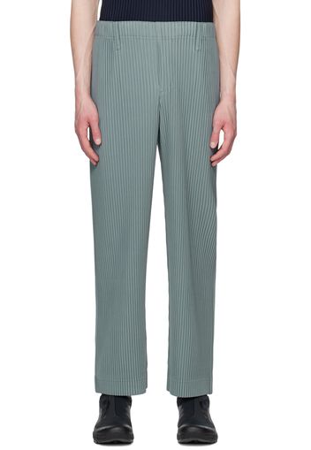 Homme Plissé Issey Miyake Green Tailored Pleats 2 Trousers