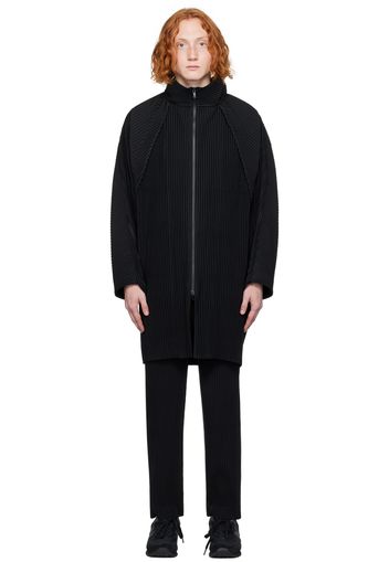 HOMME PLISSÉ ISSEY MIYAKE Black Monthly Color September Coat